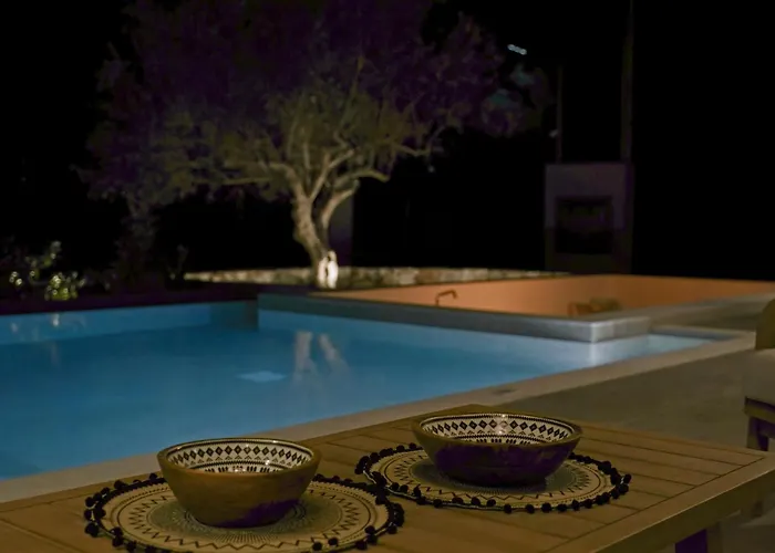 Mourelo Luxury In Chania With Private Pool Jacuzzi Villa