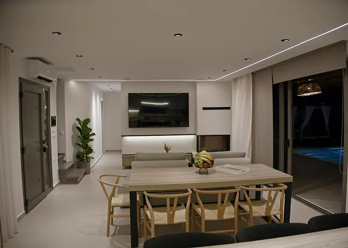 Mourelo Luxury In Chania With Private Pool Jacuzzi Chania (Crete)