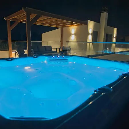 Mourelo Luxury In Chania With Private Pool Jacuzzi * ハニア