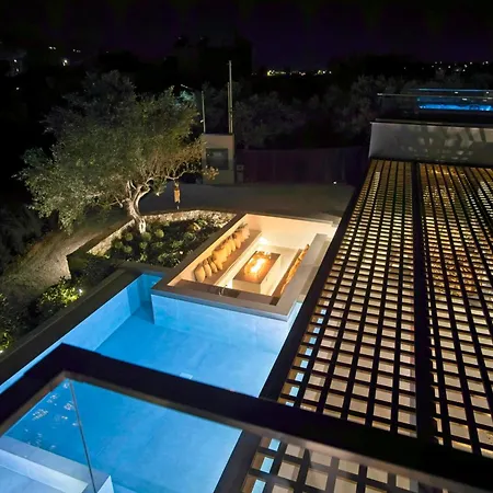 Villa Mourelo Luxury In Chania With Private Pool Jacuzzi