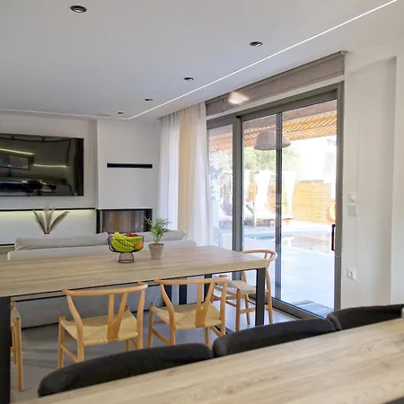 Villa Mourelo Luxury In Chania With Private Pool Jacuzzi *
