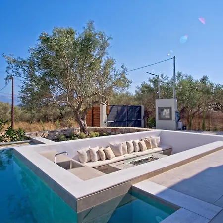 Villa Mourelo Luxury In Chania With Private Pool Jacuzzi Chania (Crete)