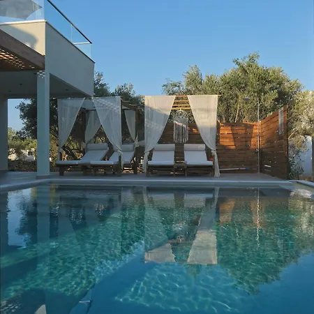 ヴィラ Mourelo Luxury In Chania With Private Pool Jacuzzi *