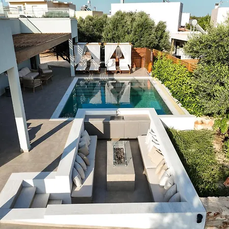 Mourelo Luxury In Chania With Private Pool Jacuzzi * ハニア