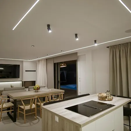 Mourelo Luxury In Chania With Private Pool Jacuzzi *