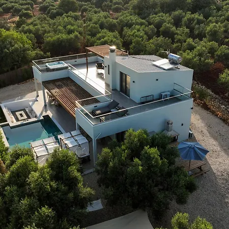 Mourelo Luxury In Chania With Private Pool Jacuzzi