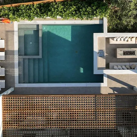 Mourelo Luxury In Chania With Private Pool Jacuzzi Willa