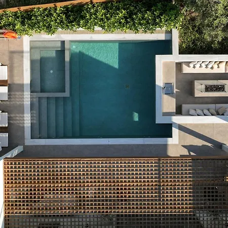Mourelo Luxury In Chania With Private Pool Jacuzzi فيلة