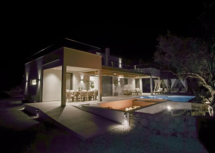 Mourelo Luxury In Chania With Private Pool Jacuzzi