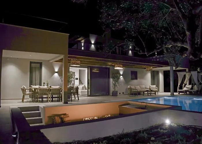 Mourelo Luxury In Chania With Private Pool Jacuzzi Chania (Crete)