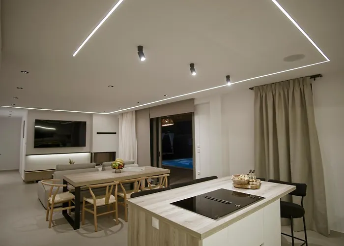 Mourelo Luxury In Chania With Private Pool Jacuzzi *