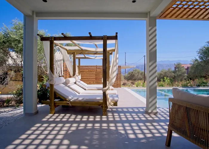 Mourelo Luxury In Chania With Private Pool Jacuzzi *