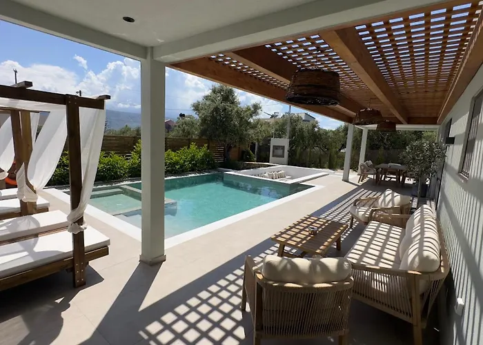 Mourelo Luxury In Chania With Private Pool Jacuzzi Villa Chania (Crete)