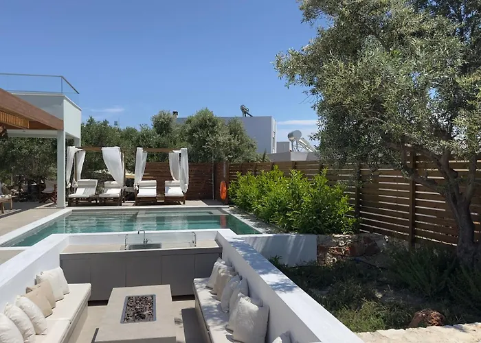 Mourelo Luxury In Chania With Private Pool Jacuzzi