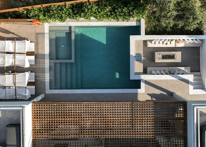 Mourelo Luxury In Chania With Private Pool Jacuzzi Villa