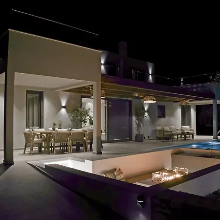 Villa Mourelo Luxury In Chania With Private Pool Jacuzzi Chania (Crete)