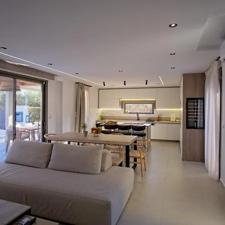 Mourelo Luxury In Chania With Private Pool Jacuzzi Βίλα