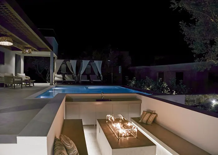 Mourelo Luxury In Chania With Private Pool Jacuzzi Вілла Ханья (Крит)